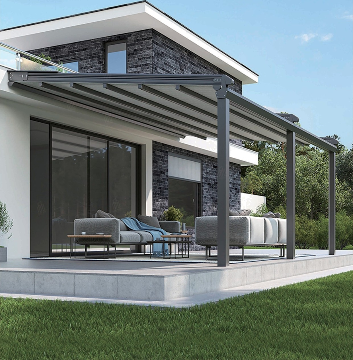 Folding Canopy Pergolas
